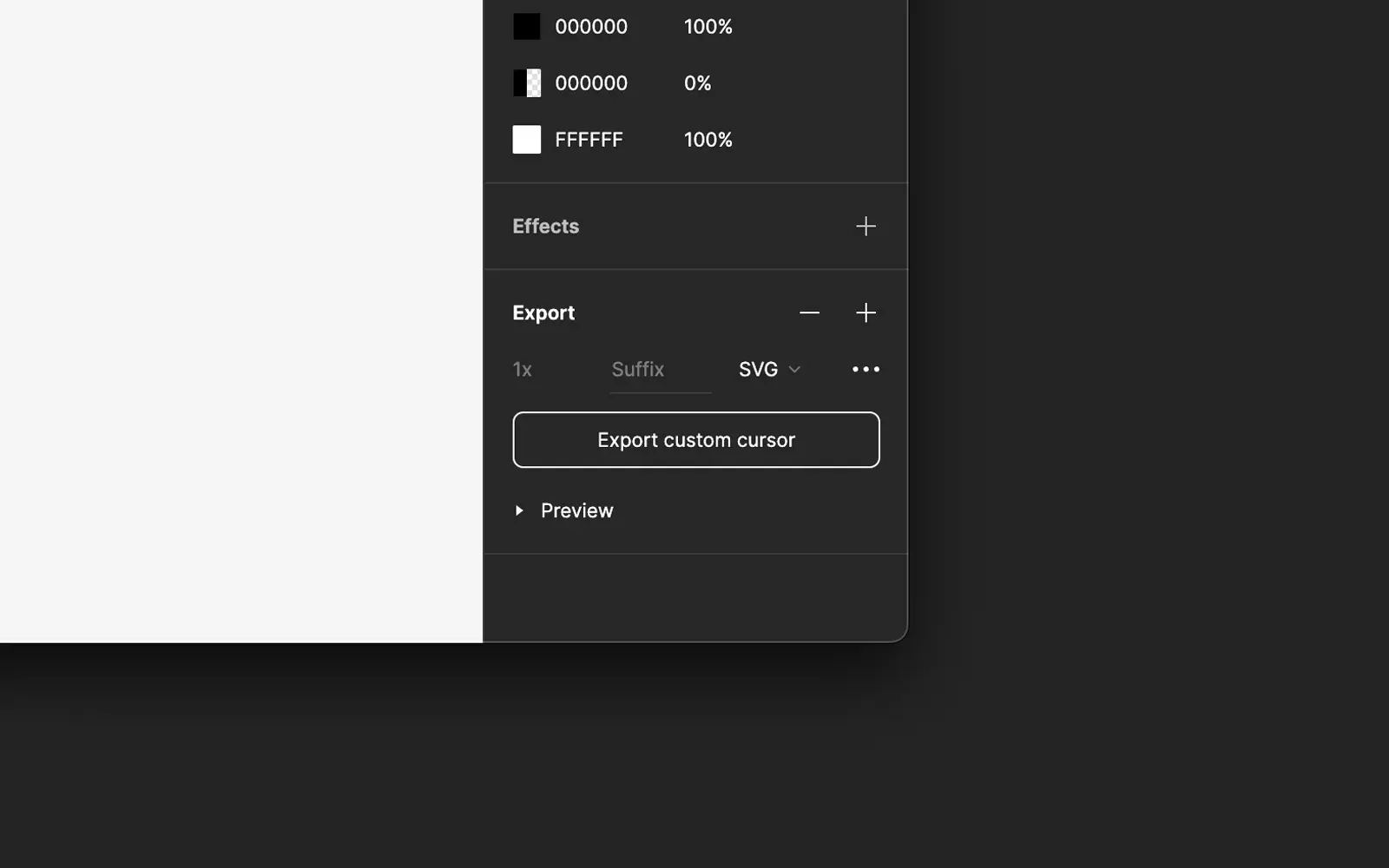 Exporting an asset from Figma